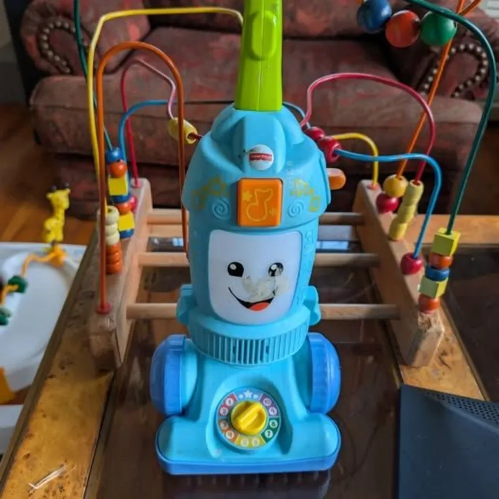 Fisher-Price Laugh & Learn Light-Up Learning Vacuum